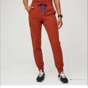 FIGS Zamora high wasted jogger scrubs AUBURN